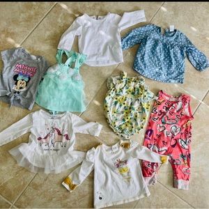 Bundle of 3-6 Month baby girl clothes